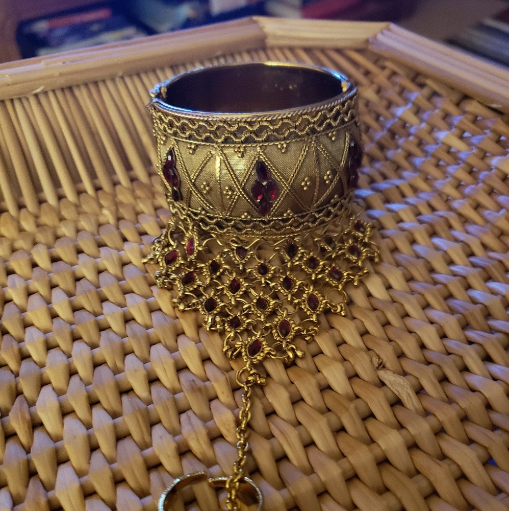 India's bracelet and attached ring